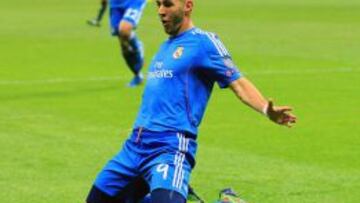 Benzema mostró su mejor versión ante el Galatasaray con un doblete.