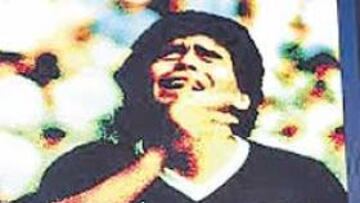 <b>CARA A CARA. </b>Paco González entrevistó a Maradona en Maracaná 06.