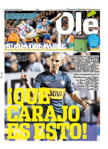 Portadas de la prensa deportiva