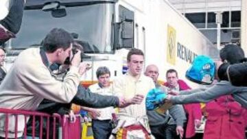 <b>ANIMADO. </b>Alonso acabó satisfecho con su actuación en España y confía en continuar la racha este fin de semana en Mónaco.