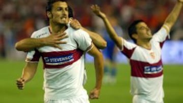 INOLVIDABLE. El siempre recordado Antonio Puerta marc&oacute; el gol que &quot;cambi&oacute; la vida&quot; de los sevillistas.