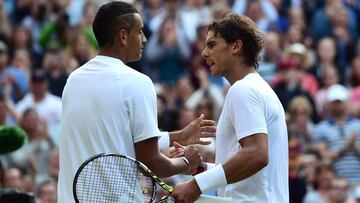 Esta sí que no la veíamos venir: las palabras de Kyrgios a Nadal