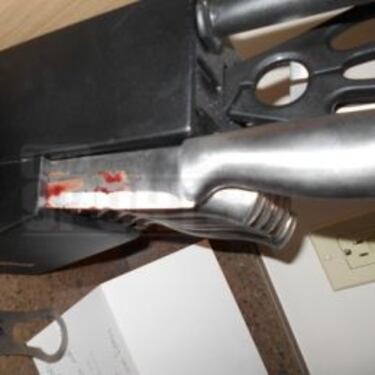 Impactantes imágenes del lugar donde apuñalaron a Pappa