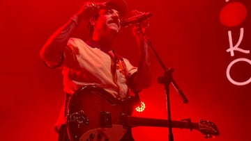 L. A. durante su actuación en la sala Shoko de Madrid para abrir el Sound Isidro 2025.