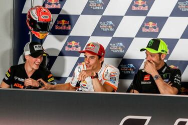 Masiá: "Soy fan de Márquez, pero le pedí una foto a Rossi"