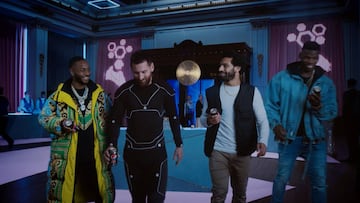 Messi reta a Pogba, Salah y Sterling en campaña publicitaria