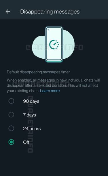 WhatsApp ya prueba los mensajes que desaparecen automáticamente de tus chats