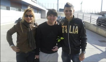 Lionel Messi y Mauro Icardi