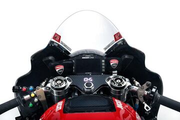 Detalle de la nueva Ducati.