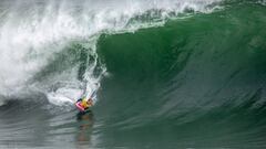 Leyenda del bodyboard mundial se lució en El Gringo