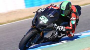Laverty ayer en Jerez.