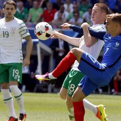 Francia - Irlanda (2 - 1): resultado, resumen y goles del partido