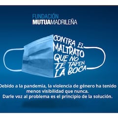 Los tenistas del Mutua Madrid Open se unen contra el maltrato