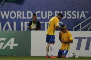 Brasil ganó 5-0 a Bolivia en Natal. 