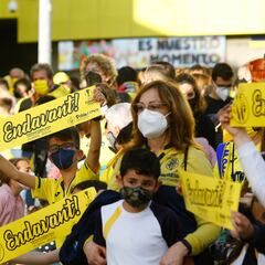 Así recibió la afición al Villarreal