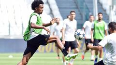 Se viene la final de Champions: así se prepara Cuadrado con la Juve
