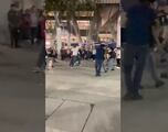¡No para la violencia! Circula video de la bronca entre aficionados de Monterrey y Chivas