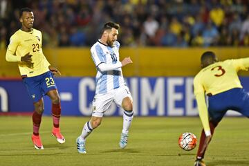 1-0. Messi marcó el gol del empate.