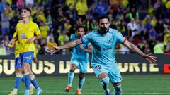 Soccer Football - LaLiga - Las Palmas v FC Barcelona - Estadio Gran Canaria, Las Palmas, Spain - January 7, 2024 FC Barcelona's Ilkay Gundogan celebrates scoring their second goal REUTERS/Borja Suarez