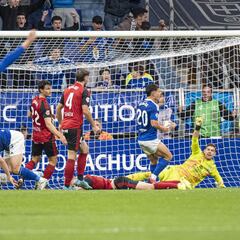 Aprobados y suspensos en el Mirandés: demasiadas rotaciones y pésimo arbitraje
