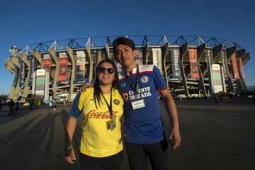 El color de la vuelta del Clásico Joven en el Azteca