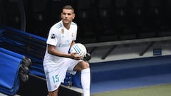 Theo Hernández's Real Madrid unveiling in pictures
