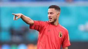 Hazard rompe el 'gafe' de la Liga en la Eurocopa