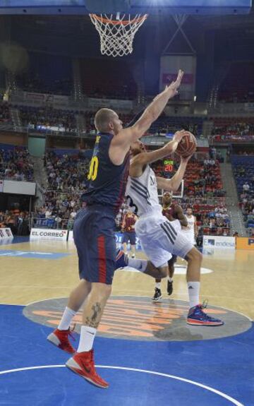 Sergio Rodríguez ante Lampe.