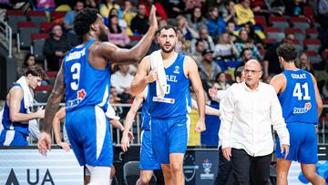 Israel, durante las Ventanas de clasificación para el Eurobasket 2025.