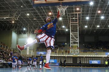 Así fue el show de los Globetrotters en Viña del Mar