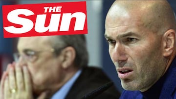 Bombazo de The Sun: Zidane dimitió debido a una tensa discusión con Florentino