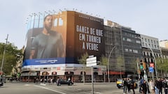 Sergio Ramos copies Laporta with giant banner