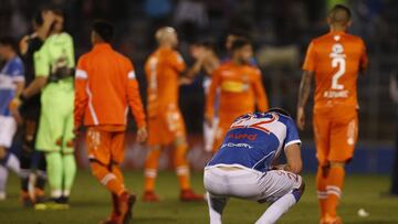 Universidad Cat&oacute;lica contra Cobreloa. 