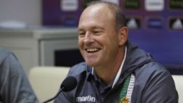 Pepe Mel, en rueda de prensa.