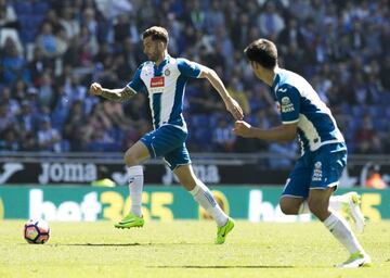 Baptistao, en el Espanyol-Alavés.