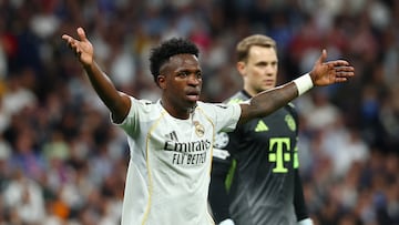 Real Madrid's Vinicius Junior reacts REUTERS/Gonzalo Fuentes