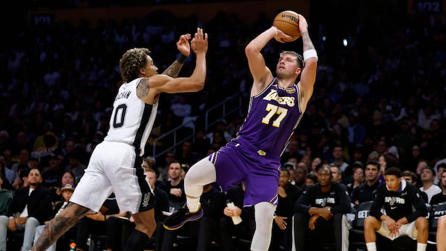 The Slovenian star has made history in his first five games while leading Los Angeles to a strong start in the West.