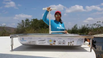 Anna Luísa Beserra, la joven que creó un sistema para transformar agua sucia en potable con la ‘desinfección solar’: “Tengo que hacerlo realidad”