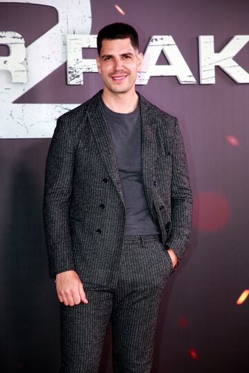 Diego Matamoros durante el estreno de la película, 'Tyler Rake 2'.