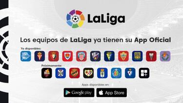 Estos son los 18 clubes de LaLiga que ya tienen su app oficial personalizada, ¿está el tuyo?