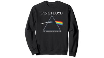 Sudadera de Pink Floyd de color negro con el logotipo de The Dark Side of the Moon