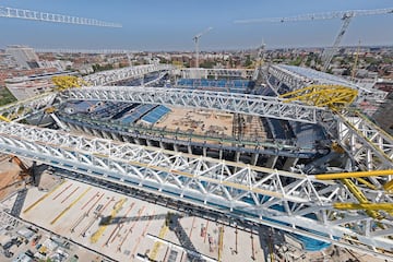 Las imágenes más recientes del Bernabéu a pocos días de su estreno