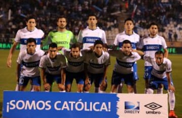 La alineación titular de la UC.