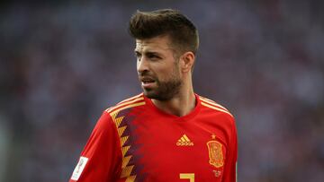 Gerard Piqué confirms the end of his Spain career