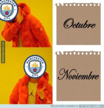 Los memes más divertidos del Manchester City-Barcelona