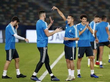 Lucas Vázquez y Kiko Casilla. 