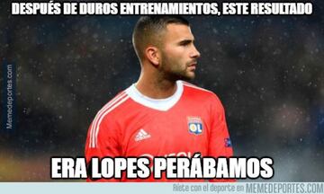 Los mejores memes del Olympique-Barcelona de Champions