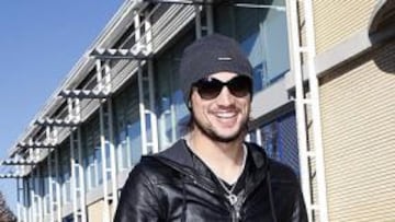 <b>SONRIENTE. </b>Dani Osvaldo abandonó Sant Adrià el miércoles y desde ayer está en Buenos Aires.