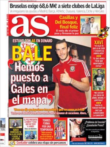 Portadas de la prensa mundial