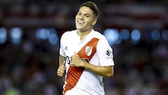 Quintero paso a paso en River: minutos, competencia y gol